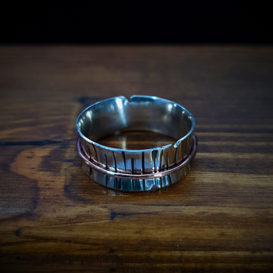 Birch Spinner Ring