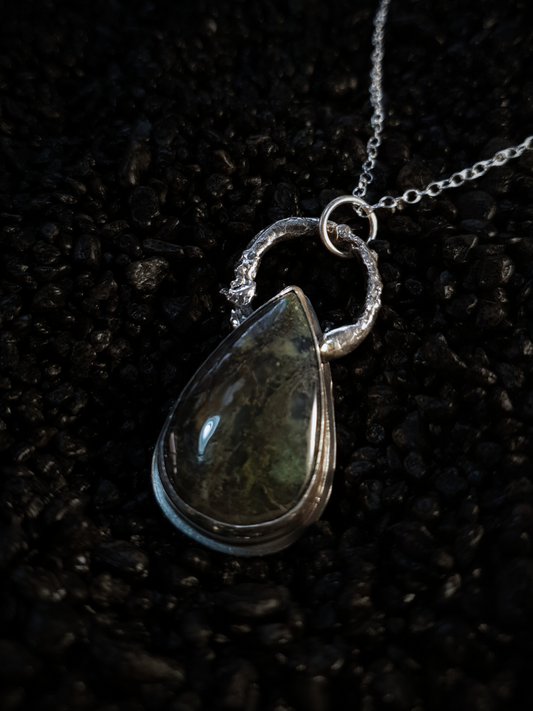 Moss Agate Necklace